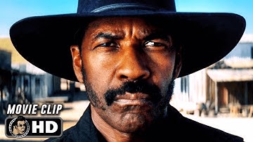 Denzel Punishes The Corrupt Industrialist Scene | THE MAGNIFICENT SEVEN (2016) Movie CLIP HD