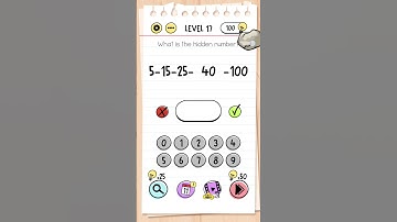 What is the hidden number? Brain games level 17 #games #mathpuzzle #braingamesspele #sonyalpha #sony