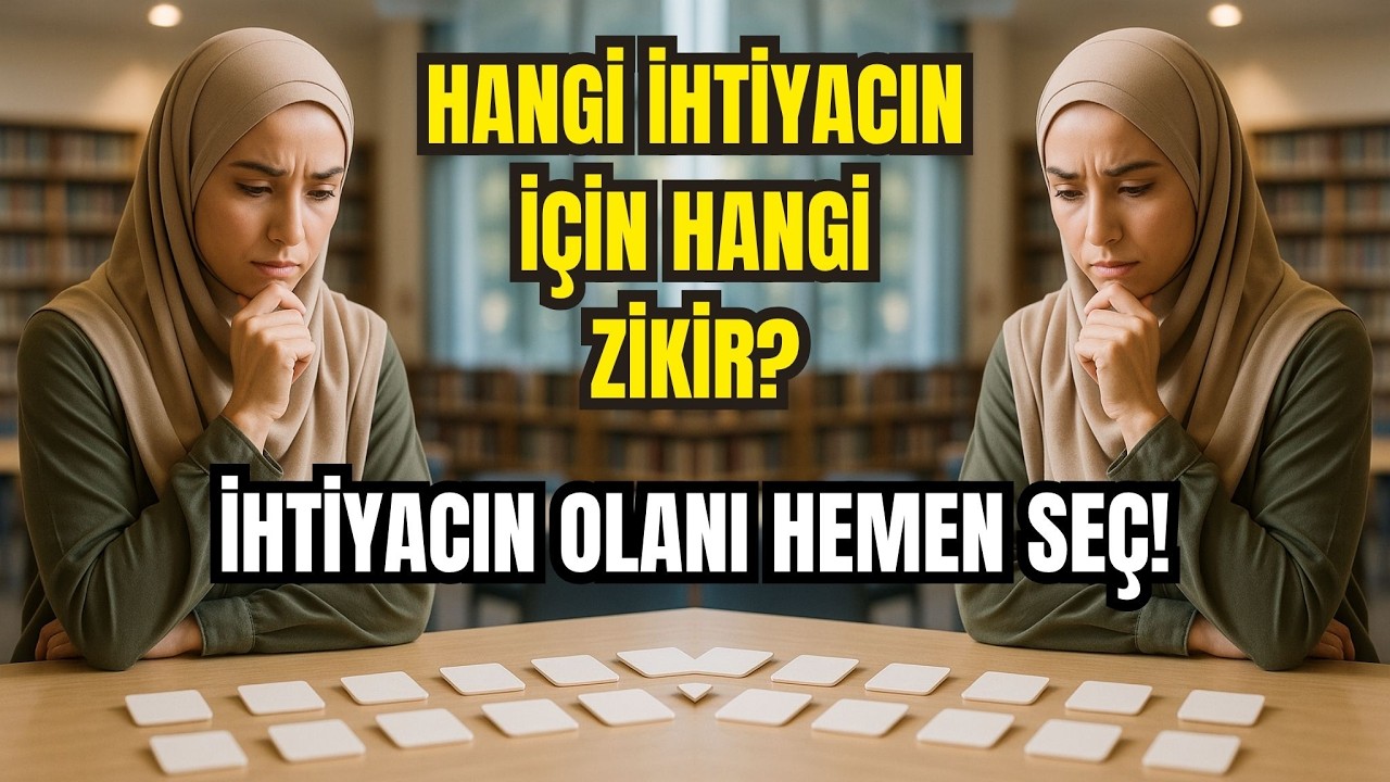 En Etkili 10 Zikir! Derdine Göre Seç, Sayısına Dikkat Et!