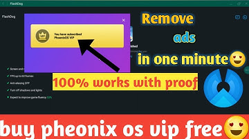 How To Remove Ads &  Get Free VIP Phoenix OS - By Sam Gaming