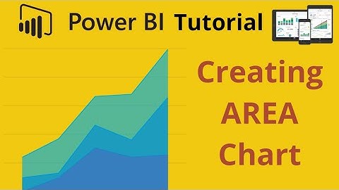 How to create and Customize Area Chart in Power BI