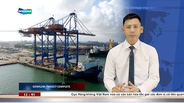 Doosan Vina DVTV V11N83 I Hoàn tất  6 cẩu trục STS khổng lồ cho khách hàng Gemadept