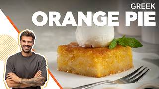 Greek Orange Pie | Baking With Akis