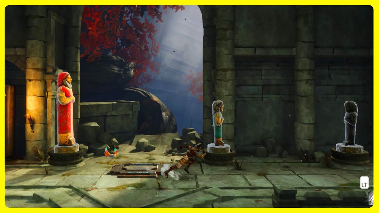 Soma Tree Three Statue Puzzle Solution in Prince of Persia The