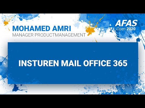 AFAS Open 2020 - Insturen mail Office 365