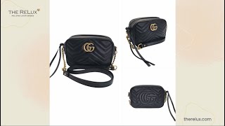 Gucci Mini GG Marmont Matelassé Camera Bag | The Relux screenshot 5