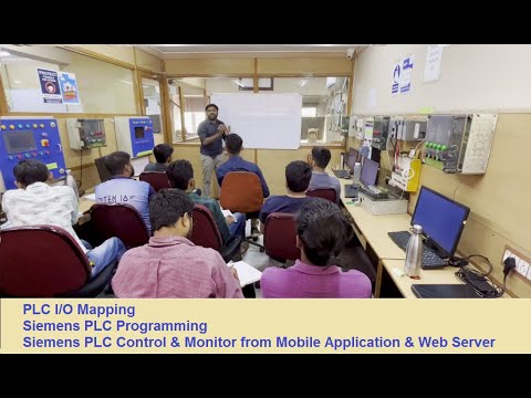 Live PLC Programming | Siemens PLC I/O Mapping Class Practice | Sofcon ...