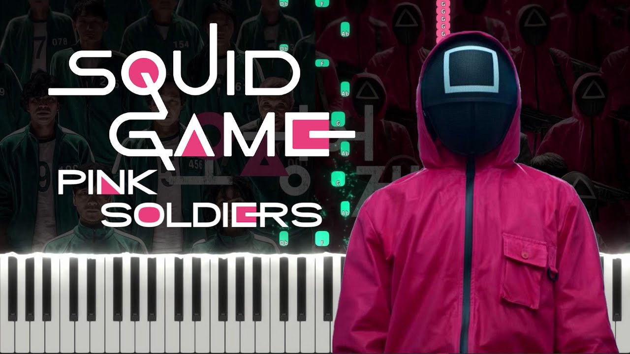 Squid Game - Pink Soldiers (Piano Tutorial by Javin Tham) OST Track #4