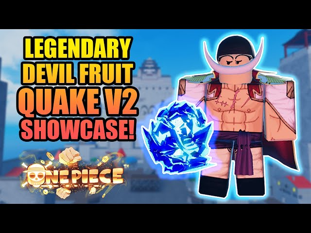 (A One Piece Game) NEW QUAKE/GURA FRUIT SHOWCASE