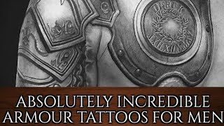 Absolutely Incredible Armour Tattoos for Men