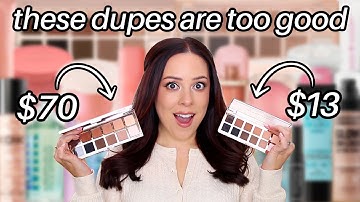 These drugstore makeup dupes are SO GOOD (the best ones yet!)