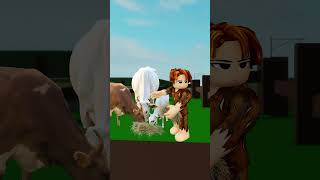 Bacon Hair😋eats dinner🍽️ in roblox