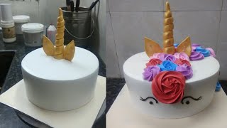 How To make Unicorn Cake Design |Unicorn cake Recipe |Birthday Unicorn Cake Design