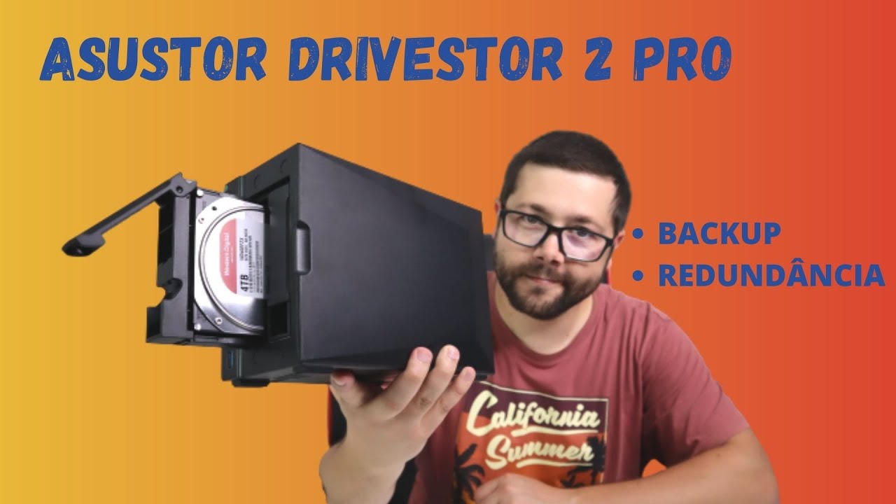 Medo de PERDER Dados? Tens que ter um NAS! | ASUSTOR DRIVESTOR 2 PRO (AS3302T)