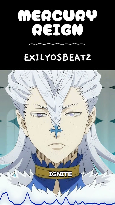 Mercury Reign [NOZEL (BLACK CLOVER) SONG] - ExilyosBeatz #blackclover #anime #music