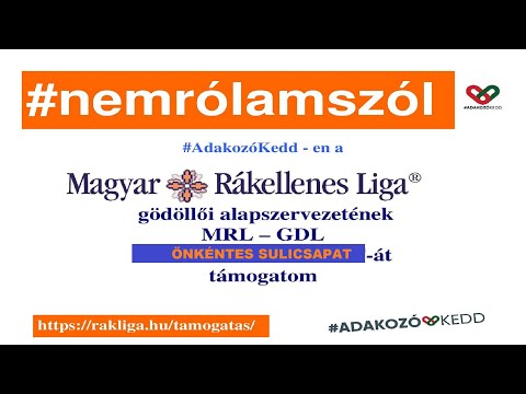 Magyar Rákellenes Liga  Sulicsapat - adományozói bemutatkozó videója