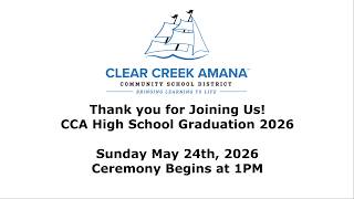 CCAHS Class of 2026 Graduation Ceremony