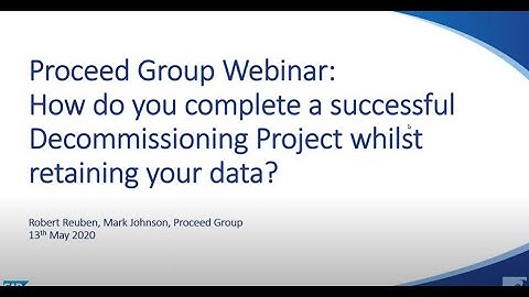 How do you retire legacy systems and retain your data