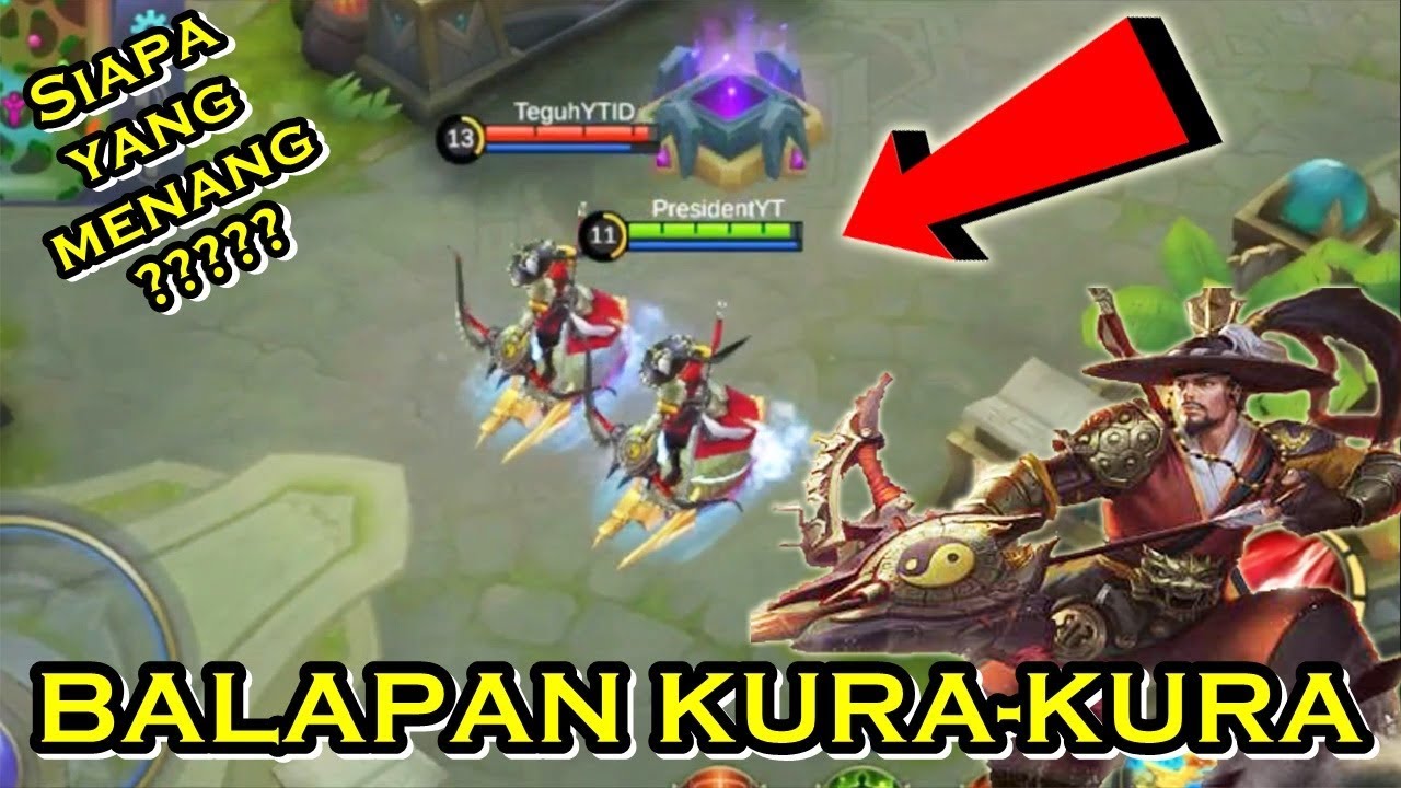 BALAPAN KURA KURA YSS MOBILE LEGEND LUCU YouTube