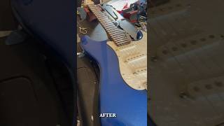 Aria STG Series Active Electric  Before and After Pro Setup Tremolo Guitar  STANDARD