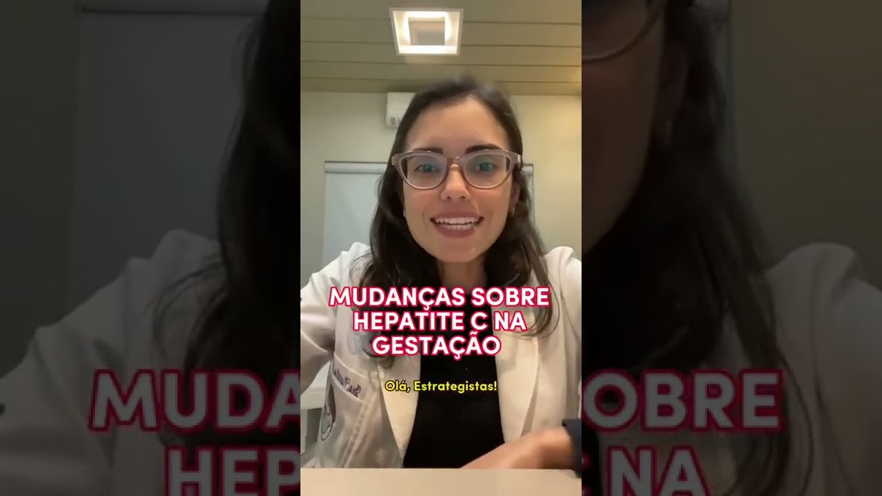 MUDANÇAS SOBRE HEPATITE C NA GESTAÇÃO #shorts