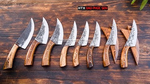 DAO PHÚC SEN,  CÁC MẪU DAO  LỌC CONG _HÀNG CHUẨN CỦA HTX DAO PHÚC SEN