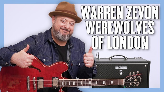 Werewolves Of London - Guitar Chords/Lyrics