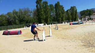 Gabriele e Cleo jumping Selezioni 2018