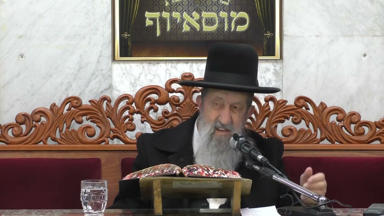 הרב בן ציון מוצפי • שבוע אחרון של השובבים, הקפדה לפתוח בדיבור בלשון טובה • שבט תש