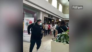 Fit Fam video shows mad rush inside mall