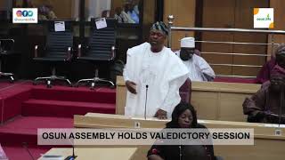 OSUN ASSEMBLY HOLDS VALEDICTORY SESSION