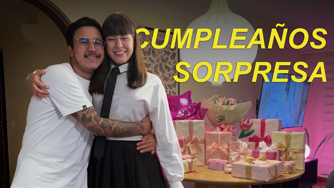 Cumpleaños sorpresa a mi esposa | Sale bien