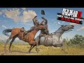 Horse Falls and Crashes SLOW MOtion in Red Dead Redemption 2 PC 4K