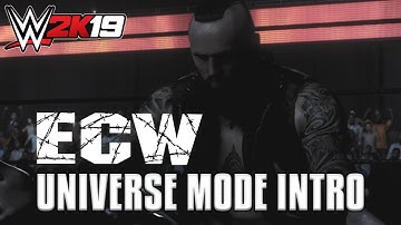 WWE 2K19 - ECW Universe Mode Intro