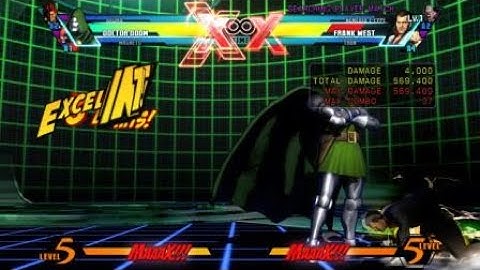 UMVC3: Dr. Doom - TAC Up Whiff Infinite