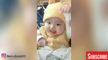 Vidio Bayi Lucu Imut Ngegemesin.  Bayi tiktok