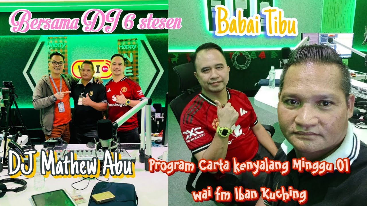 Simpan untuk kenangan keputusan program Carta kenyalang Minggu 01 wai fm iban Kuching/ 3.1.2026 
