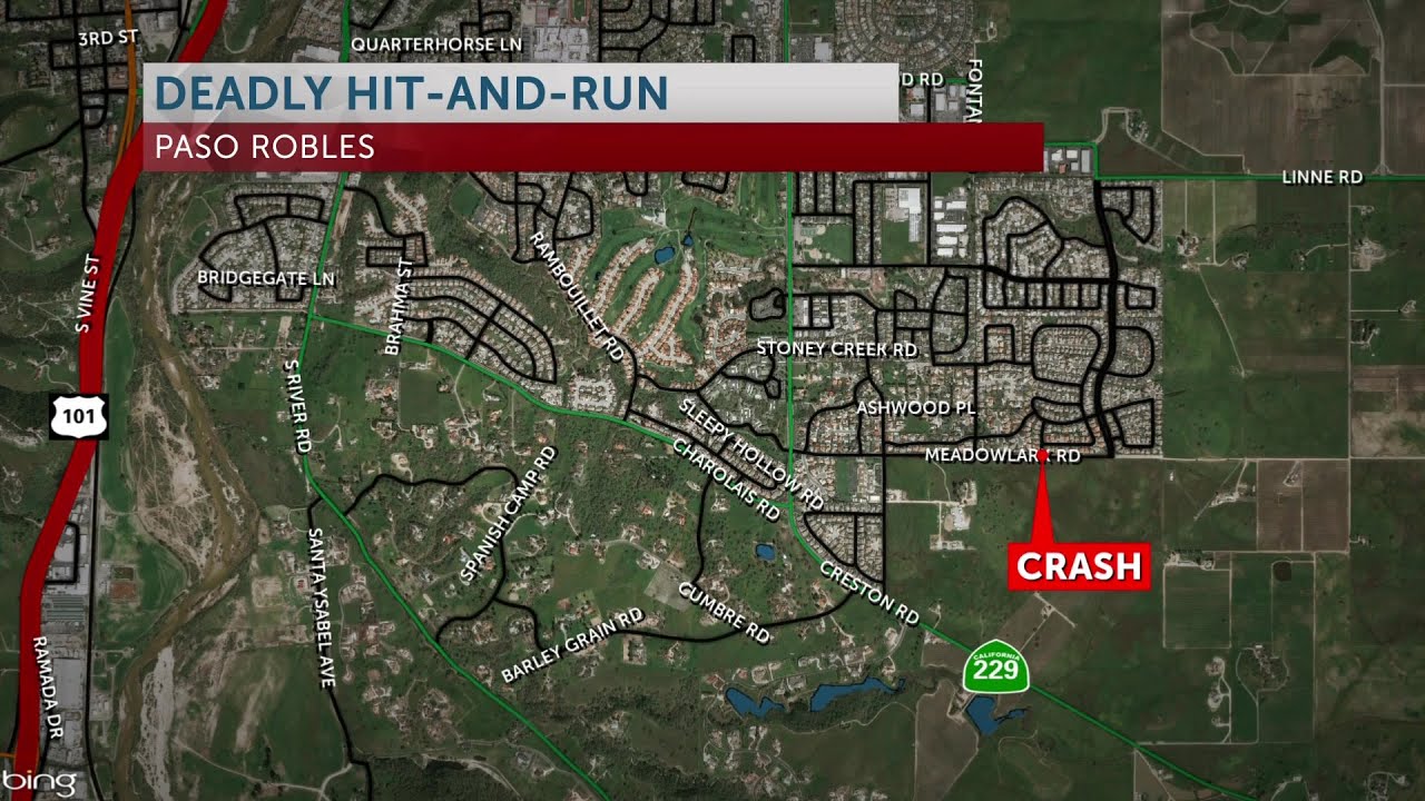 Fatal hit-and-run victim identified in Paso Robles - YouTube
