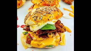 La recette du meilleur cheeseburger poulet