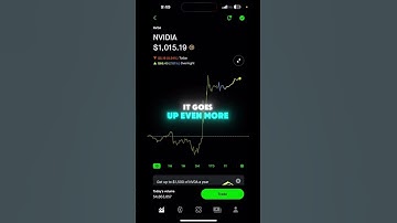 NVIDIA (NVDA) STOCK BREAKS 1K 🔥 10 for 1 Stock Split
