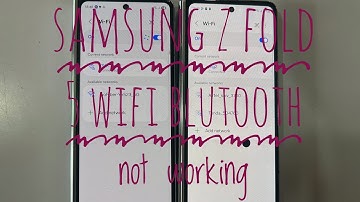Samsung Z fold 5 Wi-Fi Blutooth not working 100 % solution by Yashik mobile tutorial