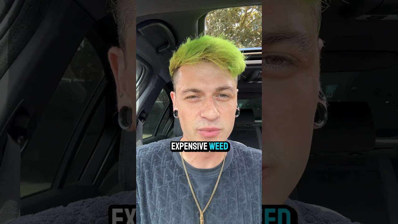 Why I buy so much expensive weed