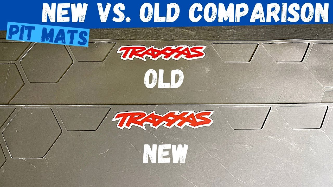 The New Traxxas Pit Mat is Awesome New Vs Old Comparison 