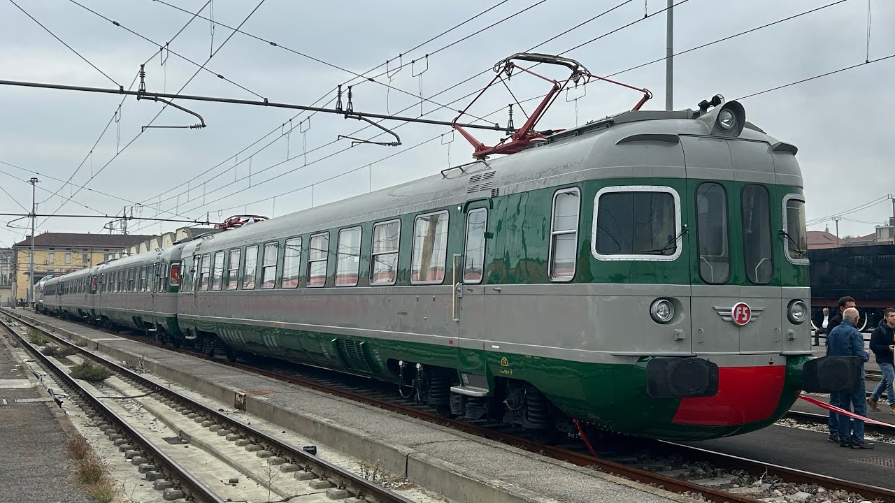 OPEN DAY al DEPOSITO ROTABILI STORICI Ex SQUADRA RIALZO a Milano Centrale!
