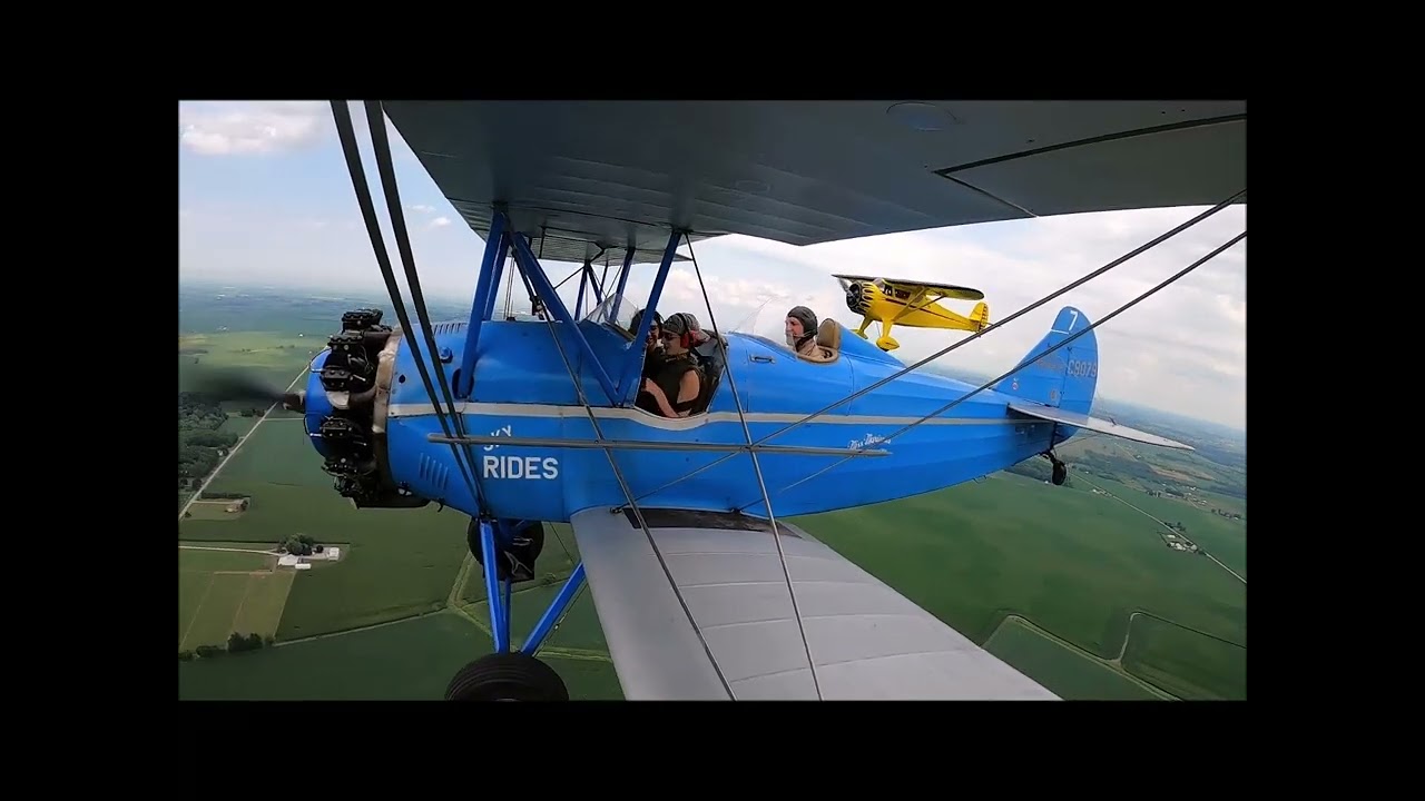 Biplane Ride and Photo Shoot, 1928 Travel Air and 1933 Monocoupe YouTube