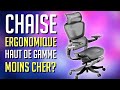 Une chaise haut de gamme moins cher  test hinomi h1 pro