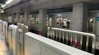 東京メトロ13000系　茅場町　発車