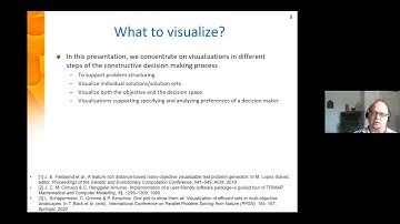 DEMO Tutorial: Visualization for decision support in many-objective optimization