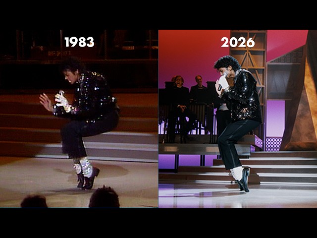 Michael Jackson vs Michael (2026) - Billie Jean (Side-by-Side Comparison)