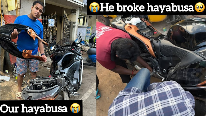 😭He Broke hayabusa🥺| Our Hayabusa Bike 💔| Feeling Sad 😢 | Aj Squad | TTF